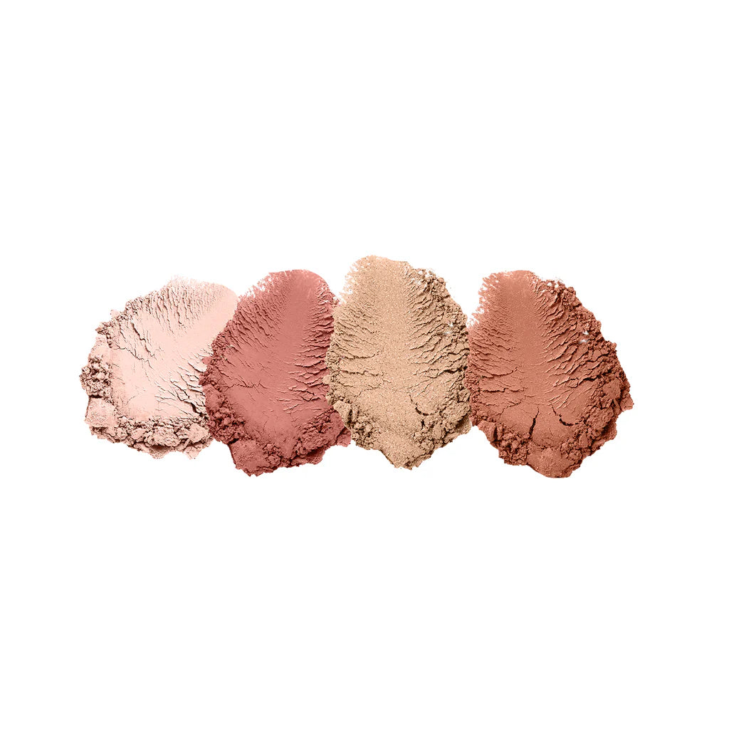 L.A COLOR SHOW IT OFF BLUSH+HIGHLIGHT PALETTE