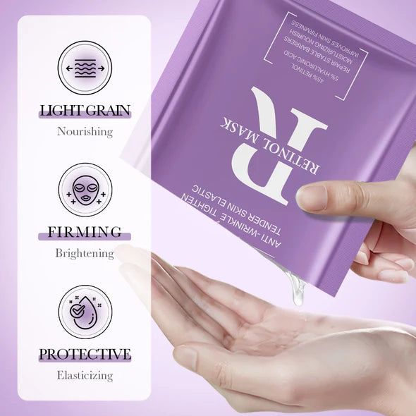 BIOAQUA Retinol Anti-Wrinkle Tighten Tender Facial Sheet Mask
