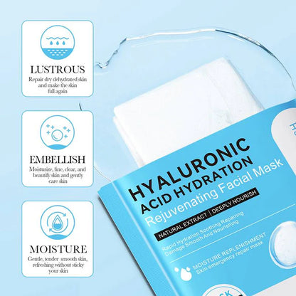 Bioaqua Hyaluronic Acid Hydration Rejuvenating Nourish Facial Sheet Mask