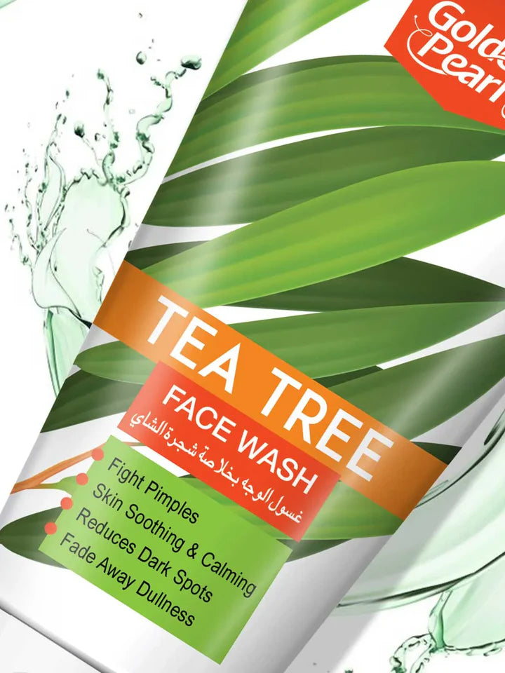 GOLDEN PEARL TEA TREE FACE WASH 75ML