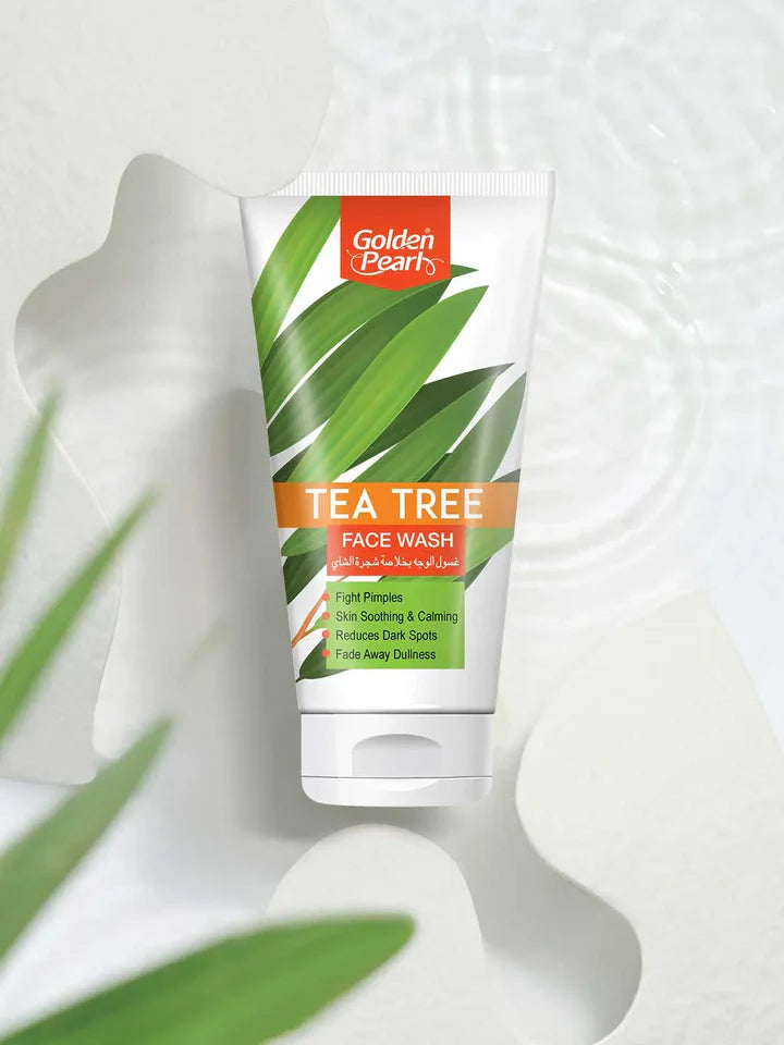 GOLDEN PEARL TEA TREE FACE WASH 75ML