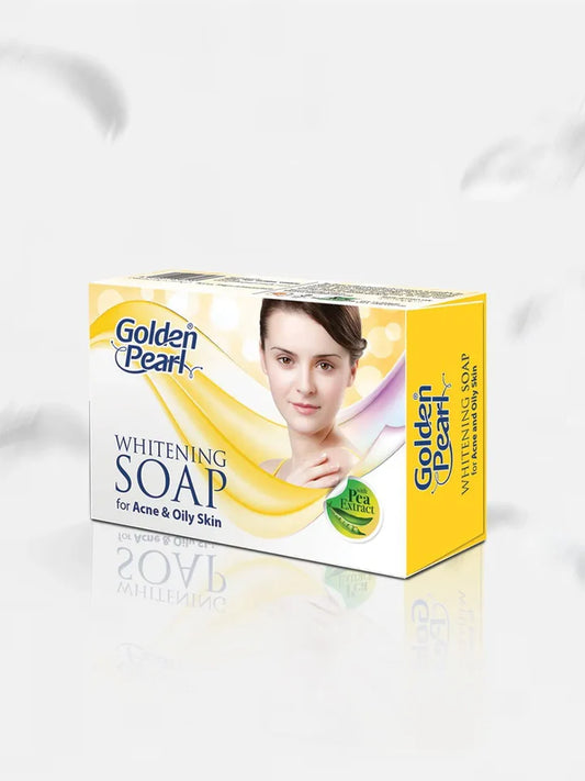 GOLDEN PEARL WHITENING SOAP (FOR ACNE & OILY SKIN)